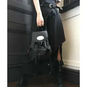 LOTSYOU Nostalgia chubby Backpack Black