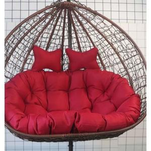 2인용 그네 흔들의자 방석 전용 라탄 코어 스윙 야외 쿠션 의자 요람