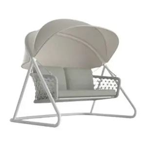 야외 흔들 의자 전원주택 행잉 인테리어 방수 가림막 테라스 정원 그네 휴식 가구