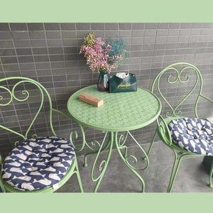 빈티지 철제 야외 세트 정원 테이블 카페 유럽풍 펜션