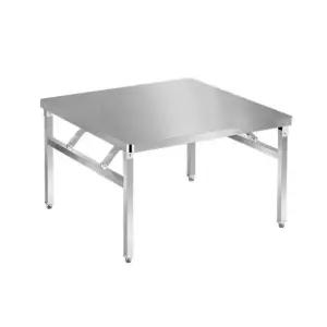 스텐 접이식 테이블 캠핑 보조 폴딩 간이 행사 다용도 야외 피크닉 실내 거실 주방 인테리어