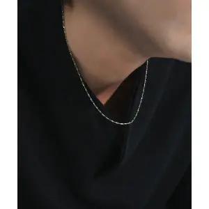 매장정품 GRAYNOISE Slim liner chain necklace (925 silver)