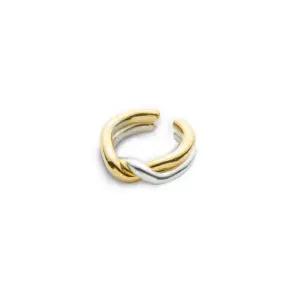 매장정품 LEARVE 뫼비우스 레이어드 925 실버 링 X 탄고재