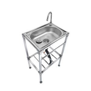 간이 미니 보조 휴대용 스테인리스 싱크볼 업소용 카페