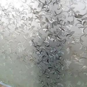 무점착 유리창시트지 잎사귀 GD-HEWGP-6693032 1m x 1m 헤라증정