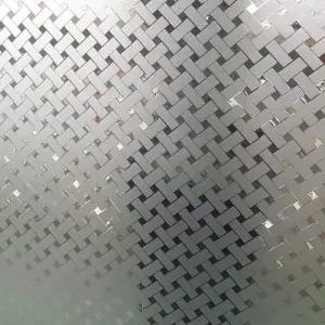 무점착 유리창시트지 매듭 GD-HEWGP-6693085 1m x 1m 헤라증정