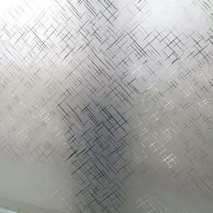 무점착 유리창시트지 사선 GD-HEWGP-6693087 1m x 1m 헤라증정