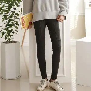 [JHQSU3L7_51IB]스판 기모 스판레깅스 스타일 절개 쫄바지 (28891228A)