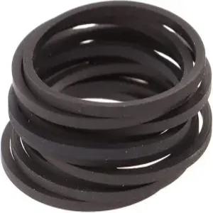 Aoukoslt 10개 블랙 디스크 드라이브 Xbox 360용 고무 벨트 교체 락 텀블러용 키트 부품 및 액세서리 화학