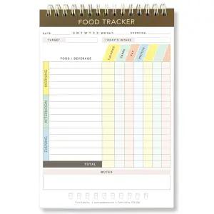 코라 케이트 푸드 저널 다이어리 5.5 x 8.5 칼로리 카운터북 탄수화물 지방 단백질 추적기를 위한 50페이지