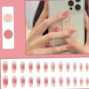 젤네일 셀프 네일 팁 그라데이션 붙이는 네일 팁 데일리 손톱