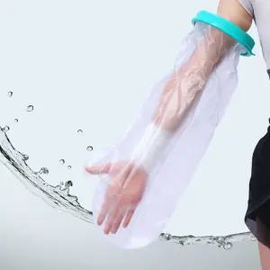 깁스 샤워 커버 통깁스 붕대 보호대 방수포 링거 긴팔 wHD9+6fTM