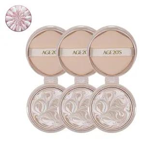 에이지투웨니스 age20s 다이아 에센스 팩트 더 블루밍 리필3개