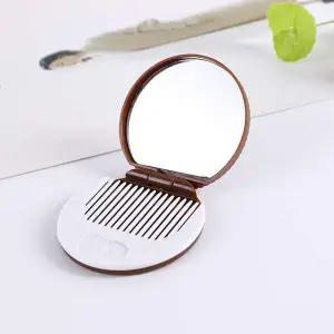 [콩심팥심]휴대용 빗 세트 쿠키 거울