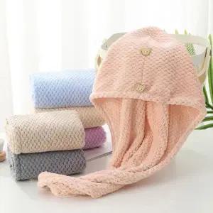 [JHP6Q0Q4_51]헤어드라이 타월 헤어타월 1P 목욕 샤워 수건 (28809017A)