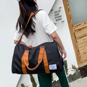 캐주얼 스포티 다용도 캔버스 소재 보스턴백 JJC7+2RAd