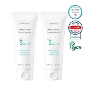 프리메이 햇쌀 데일리 폼 클렌저 150ml 2개 약산성 저자극