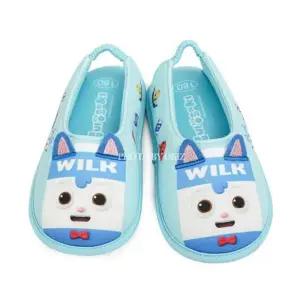 브레드이발소 윌크 미끄럼방지 덧신 어린이 실내화