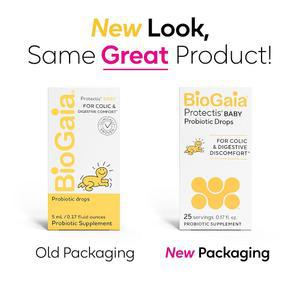 바이오가이아 프로텍티스 위한 유제품, 및 필수품 5ML 대두 안전 사용 금지 가스 신생아에게 가스, 변비 완화를 글루텐 콜릭 콜릭, 뱉기 침 울음, 소란,