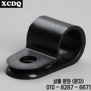 100pcs 블랙 P 스타일 장착 케이블 클램프 플라스틱 나일론 절연 나사 고정 와이어 홀더 클립 관리자 3.0 1