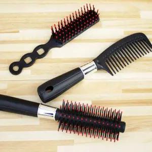 [콩심팥심]사우나 빗세트 (3종) 드라이 헬스장 헤어 브러쉬 세트 빗