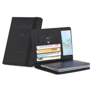 휴대용 여권 카드 수납 지갑 커버 케이스 doT7+3zmf