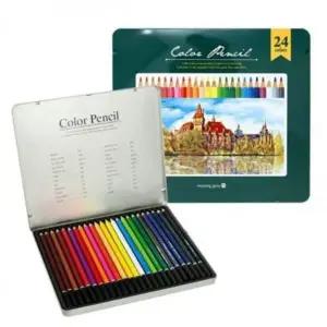 색연필세트 유성 전문가용 수채화 24색