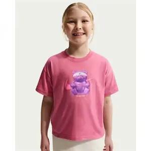 나이키 스포츠웨어 주니어 박시 티셔츠 - 피어니 IO8121-641 416259