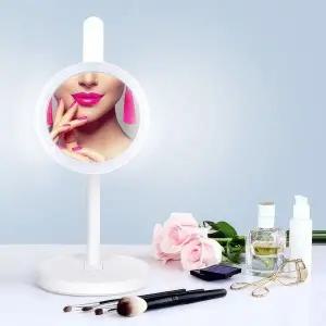 [콩심팥심]LED 탁상 스탠드 거울 조명 메이크업 화장대 탁자 미러 침실