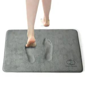 [콩심팥심]메모리폼 욕실 발매트 화장실 현관 싱크대 거실 발판 입구