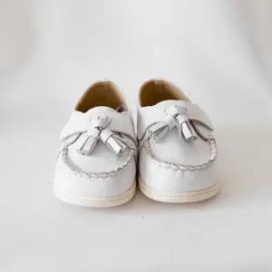 베이비잼 남녀공용 베베마르코 삑삑이로퍼 화이트 - 10001 602109