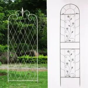 장미넝쿨 지지대 테라스 정원 울타리 식물 가든 꾸미기