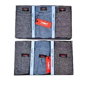 (3매입) 남성 런닝 트렁크세트 풀셋업 남자 속옷세트