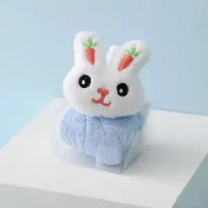 [JHP66SSU_51]어린이집답례품 핸드타월 토끼 하늘색 (28804104A)