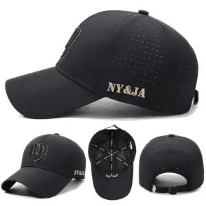 뉴잉 에어홀 캡모자/여름 남성 여성 패션 야구모자/시원한 망사 메쉬 스포츠 볼캡/골프 등산 낚시 매쉬캡