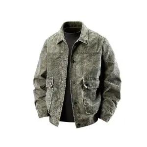 가을 겨울 캐주얼 코트 야상사파리 플랩아웃도어 남성패션 트렌드 재킷칼라 DL4