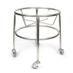 스텐 급식 이동대차 배식용 수레 4인치 바퀴 고정형 주방 운반대