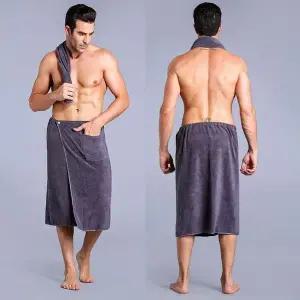 [JHP621U2_51]남성 홈웨어 스커트 가운 ELS-075 (28800219A)