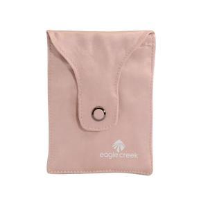 돈과 신용카드를 안전하게 보관할 수 있는 이글 크릭 실크 언더커버 브라 보관 여행 지갑 - 습기 방지 안감이 통기성 실크, 로즈