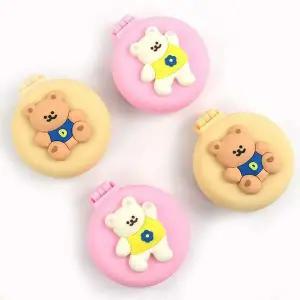 댄싱베어 거울 브러쉬(4개)