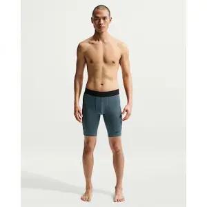 나이키 프로 남성 드라이 핏 피트니스 롱 쇼츠 - 미네랄 슬레이트블랙 FB7964-382 414886