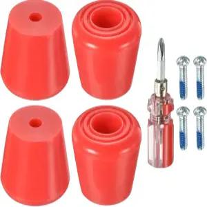 롤러 스케이트 액세서리 교체를 위해 드라이버 82A 고무 브레이크 스톱퍼 블록으로 PATIKIL 토