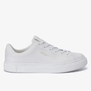 프레드페리 남여공용 FRED PERRY B71 레더 화이트 가죽 스니커즈_SFPU2315310_2542356239