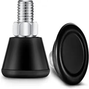 Sumind 2피스 롤러 스케이트 토 스토퍼 82A 고무 플러그 나사 PU 스케이팅 브레이크 스톱 더블 로우 롤링