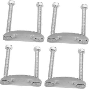 스키수노 필수 롤러 스케이트 수리 부품 4pcs 브래킷 플레이트 충격 흡수 하드웨어