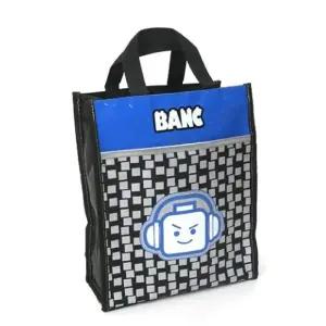 뱅크 보조가방 어린이 손가방 아동 실내화 블루 주머니 신주머니 학원 신발 학생