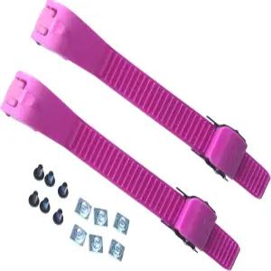 알레몬 2피스 교체용 인라인 롤러스케이트 신발 에너지 스트랩 나사 너트 스케이트 버클 액세서리 3가지