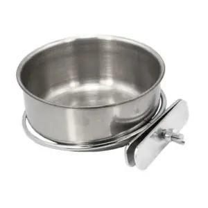 스텐 앵무새 모이통 그릇