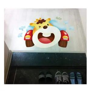 스티커 바닥꾸미기 기린 FDT-2253A 토끼 벽 바닥 꾸미기