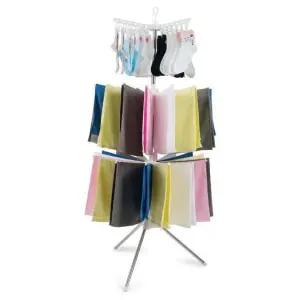 회전식 3단 빨래 건조대 빨래건조대 건조대 빨래건조 세탁물